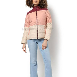 แจ็คเก็ตพัฟเฟอร์แบบมีซิปเต็มตัว คอตั้ง ผ้าถัก ระบายอากาศได้ดี สำหรับผู้หญิง ทรงเข้ารูป แบรนด์ส่วนตัว รุ่นใหม่ล่าสุดสำหรับฤดูหนาว - Product Image 5