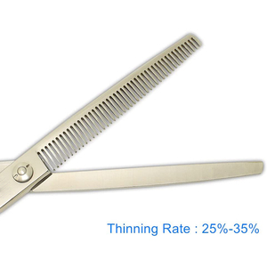 กรรไกรซอยบางสำหรับช่างตัดผมทำจากสเตนเลสสตีลจากเยอรมัน - Product Image 5
