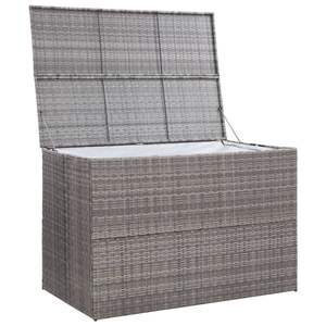 59.1 grigio "x 39.4" x 39.4 "scatola portaoggetti in Poly Rattan - Product Image 4