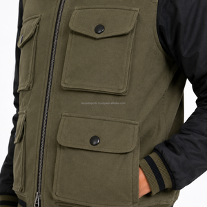 Men Varsity <b>Jacket</b> Custom Wholesale Letterman Baseball Bomber College <b>Jacket</b> for Men Leather Sleeves Custom Logo Patch OEM - Product Image 5