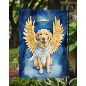 Jaune Chocolat Labrador Retriever Jardin Drapeau Multicolore Illustration pour Boîte Aux Lettres Patio Cour Bannière Décorative pour Parterres De Fleurs - Product Image 3