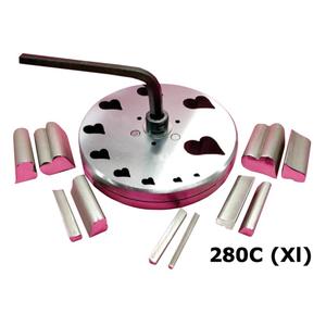 Juego de cortadores de disco de alta calidad TOP CUTTER TANGLED HEART, juego de cortadores de disco de precisión con forma de corazón para la fabricación de joyas, venta al por mayor. - Product Image 2