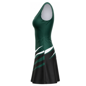 Custom Women Netball Uniforms Sublimated Team Dresses Wholesale Sportswear Manufacturer Supplier OEM ODM Club School Match Kits - Product Image 2