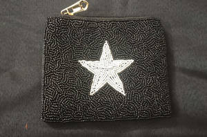 Monedero de Moda Hecho a Mano con Cierre, Bordado Multicolor y Cuentas, para Uso Diario, Bolsos y Estuches para Mujeres y Niñas, Marca Bright Star - Product Image 3