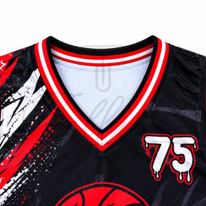 Camiseta de Baloncesto Personalizada de Secado Rápido, Diseño Profesional, Camisetas de Baloncesto para Equipos, Camiseta de Baloncesto de Diseño Personalizado de Alta Calidad - Product Image 4