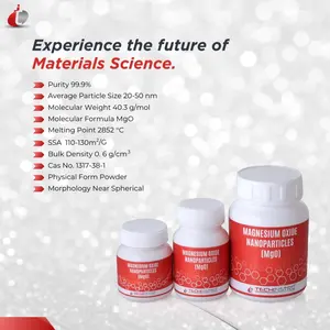 Nanopartículas de Óxido de Magnesio Ultrafinas de Alta Superficie, Personalizables OEM/ODM, para Catalisis, Cerámica y Aplicaciones Antibacterianas - Product Image 5