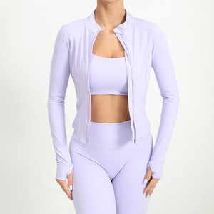 Conjunto de Yoga de 2 Piezas de Alta Calidad, Transpirable, de Secado Rápido, con Estampado Digital, Spandex/Nylon, Doble Capa, Cintura Alta Elástica, Top y Falda - Product Image 6