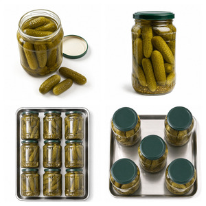 Delicious Vietnam Factory Premium Quality Top Selling Big Sale Tasty Canned <b>Pickled</b> Gherkins In Bulk - Product Image 3
