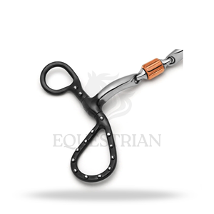 Bocado de caballo de 3 piezas con vástago en forma de lágrima y rodillo para críquet, equipo de equitación - Product Image 4