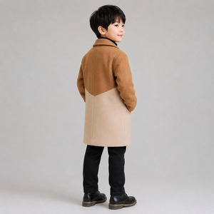Kids Woolen Coat Winter Collection Stylish Soft Comfortable Premium Quality Custom Size Fashion Outerwear Custom Brand Custom - Product Image 6