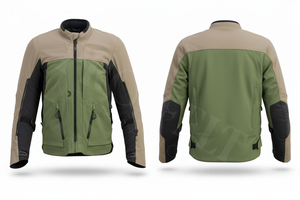 Custom Reflective Logo Design Waterproof Motorcycle Riding Jacket Breathable Protective Windproof Corduroy Biker Jackets Men's - Product Image 3