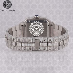 Reloj de Lujo para Hombre Charm_Jewells, Caja de Acero Inoxidable, Esfera Analógica de 40 mm, Cierre Oculto con Botón, Cristal, Mecánico - Product Image 2