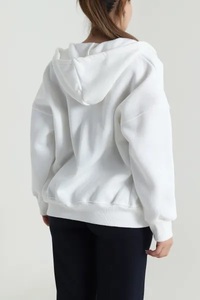 เสื้อฮู้ด EVER GLOW สำหรับผู้หญิงและผู้ชาย ผ้าฝ้ายถัก 100% กันลม แห้งเร็ว ระบายอากาศได้ดี มีตัวเลือกโลโก้แบบกำหนดเอง สำหรับฤดูใบไม้ร่วงและฤดูหนาว - Product Image 2