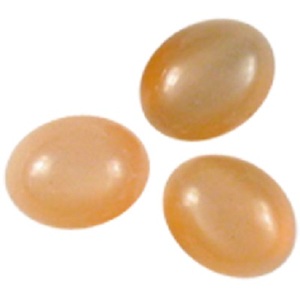 Calidad superior 100% Natural Smooth Peach Moonstone Cabochon Gemstone en forma de corte de pera disponible para exportación a las tarifas más bajas - Product Image 2