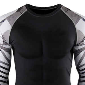 Rashguard Enfant Unisexe Personnalisé BJJ MMA Manches Longues Imprimé Numérique Anti-UV Respirant UPF50+ Écologique Anti-Bactérien - Product Image 6