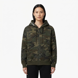 <b>Womens</b> <b>Camo</b> Zip Up Hoodie Winter Clothes For <b>Women</b> Custom Hoodies <b>Womens</b> Hoodie Hoodies <b>Women</b> Floral Streetwear <b>Jacket</b> - Product Image 1