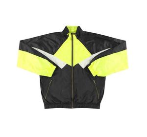 Chaqueta Cortavientos Retro Transpirable Personalizada para Hombre, de Nailon con Bloques de Color, Chaqueta Deportiva Impermeable de Poliéster para Exteriores, Talla Grande - Product Image 3