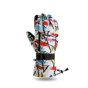 Gants de ski en cuir artificiel, coupe décontractée et ajustée, très vendus, style moderne, fabrication professionnelle, antibactériens - Product Image 3