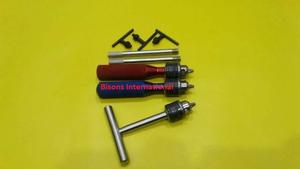 BISONS – Lot de 3 instruments chirurgicaux orthopédiques manuels en acier inoxydable avec poignée en T et clé pour os - Product Image 2