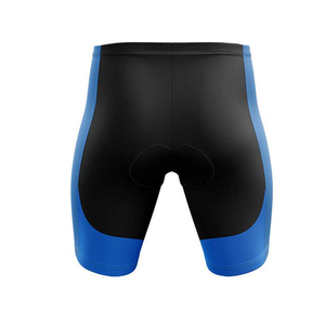 Ready to Customize Blank Cycling Uniform Blue Yellow Rider Apparel Vibrant Color Cycling Uniform Short Sleeve Jersey with <b>Bib</b> - Product Image 3