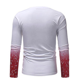 T-shirt à manches longues pour homme de haute qualité, couleur unie, collection été 2026 - Product Image 6