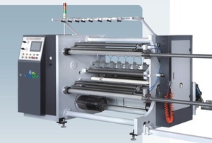 Dérouleur-ensacheuse LTM D-M2 pour conversion bobine à bobine de PET haute vitesse, découpe et rembobinage, avec support d'impression et contrôle par ordinateur Delta PLC HMI - Product Image 5