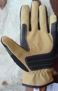 Gants de moto de course en cuir véritable et polyuréthane imperméables avec écran tactile Keven Impex KI-RG070 de haute qualité - Product Image 3