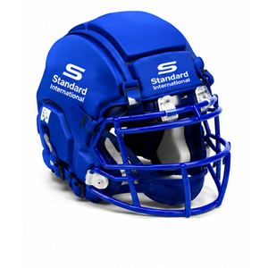 Lightweight football helmet cover Padded helmet shock absorption Football helmet overlay soft - Product Image 1