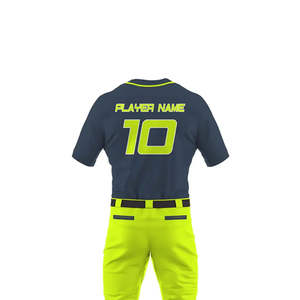 ชุดยูนิฟอร์มซอฟต์บอลระบายอากาศสำหรับผู้ชายและผู้หญิง ดีไซน์ใหม่สำหรับทีม  รับออกแบบตามสั่งพร้อมโลโก้สโมสร สำหรับทีมเบสบอลและซอฟต์บอล - Product Image 4