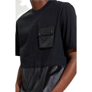 Custom Utility <b>Pocket</b> <b>T</b> <b>Shirt</b> 100% Cotton Oversized Streetwear Cargo Tee Tactical Short Sleeve OEM Manufacturer Wholesale - Product Image 1