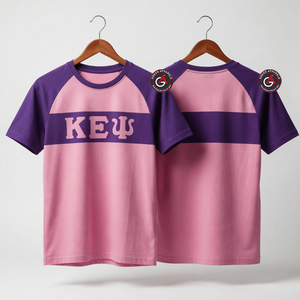 Camiseta de Manga Corta para Hombre, Estilo OEM, de Algodón y Poliéster, con el Logotipo de la Hermandad Kapa Epsilon Psi, Diseño Moderno - Product Image 6