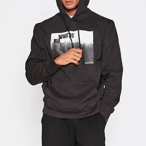 Sudadera con Capucha Estampada de Manga Larga para Hombre, de Alta Calidad, para Adultos, al por Mayor, Corte Regular, Suave y Cómoda, Ropa de Calle de Invierno, 100% Algodón - Product Image 6