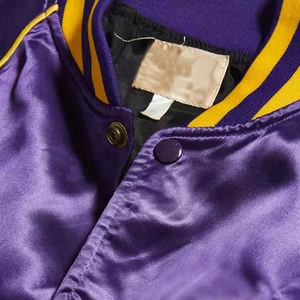 Nueva Chaqueta Bomber de Satén para Hombre, Estilo Varsity Delgado, de Alta Calidad, Venta Caliente, Diseño Novedoso, Personalizable, para Invierno - Product Image 3