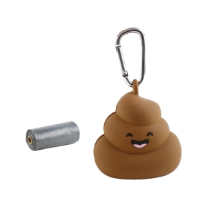 Porte-sac à déjections pour animaux de compagnie avec mousqueton, design original, taille standard, en mélamine - Product Image 5