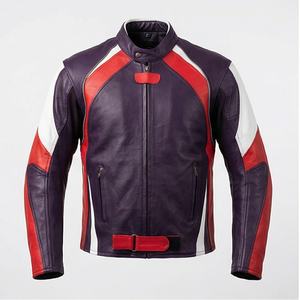Chaqueta de Motocicleta para Hombre, Cuero Genuino, Hecha a Medida, Chaquetas de Moto, Las Mejores Chaquetas para Motociclistas, Equipo de Protección - Product Image 1