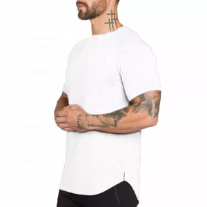 Camiseta Deportiva de Cuello Redondo, Corte Ajustado, 180GSM, 100% Algodón Peinado, Elástica, Fabricante Mayorista OEM - Product Image 4