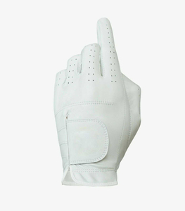 Elite Grade Cabretta Leather Golf <b>Gloves</b> Custom Logo OEM Professional High-Grip Anti-Slip Training Gear Wholesale Factory - Product Image 6