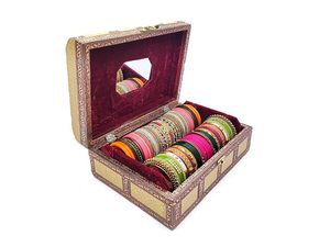 Premium Wooden Jewelry Box Handmade Decorative Jewelry Organizer For Home And Dressing <b>Table</b> By AALIYAN IMPEX - Product Image 4
