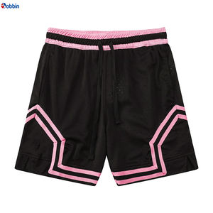 Pantalones Cortos Deportivos Cómodos para Hombre, Personalizados con Estampado, de Color Sólido, de Poliéster, para Baloncesto, Gimnasio, Malla Transpirable, para Correr - Product Image 2