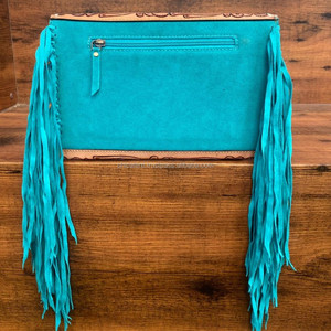 Monedero de cuero de pelo de vaca mecanizado a mano para mujer con forro de nailon logotipo personalizado decoración de flores estilo Ins Sling Bag con logotipo de mujer - Product Image 5