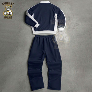 Conjunto Deportivo de Algodón de Alta Calidad, Impresión de Logotipo Personalizada, Servicio OEM, Peso Medio, 2 Piezas, Ropa Urbana para Hombre, Venta al Por Mayor - Product Image 4