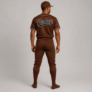 Uniforme de Béisbol Hecho con Tela de Poliéster Transpirable, Construcción Ligera, Rendimiento de Absorción de Humedad, Ajuste Cómodo - Product Image 2