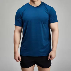 T-shirts de sport unis pour hommes – Choix populaire très demandé – Vêtements de musculation – Hauts et t-shirts à prix de gros - Product Image 3