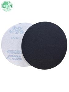 Disco de Lijado de Carburo de Silicio Negro Premium WOLFRIKEN, Sin Orificios, Grano Personalizado, Abrasivo Húmedo/Seco, para Pintura Automotriz y Metal, Modelo C55P, 150mm - Product Image 1