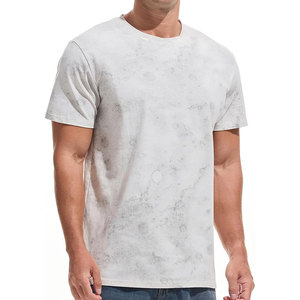 เสื้อยืดคอกลมแขนสั้นผู้ชายผ้าฝ้าย 100% พิมพ์ลายโลโก้ตามสั่ง พร้อมลายพิมพ์ดิจิทัลและผ้าระบายอากาศได้ดี - Product Image 5