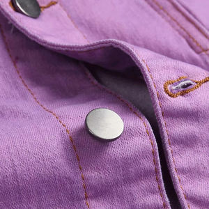 Meilleures ventes : Vestes en jean pour hommes, style streetwear, nouveau style, nouvelle mode, vente en gros, vestes en jean unies pour hommes à faible MOQ - Product Image 5