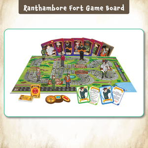 Detective Board Game Reduce to Deduce-Unraveling Ranthambore Fort Myth-Busting on Indian History & Monuments - Product Image 2