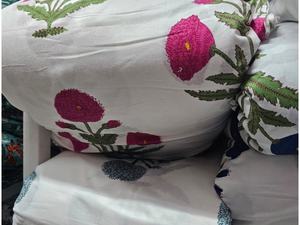 Tissu en coton 100% imprimé à la main en Inde pour la vente en gros et un usage quotidien - Product Image 2