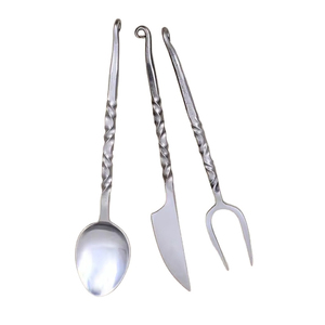 Ensemble de couverts durables en acier inoxydable pour la salle à manger, cuillères, fourchettes, couteaux, faciles d'entretien, pour la maison, la cuisine, le restaurant et plus - Product Image 6