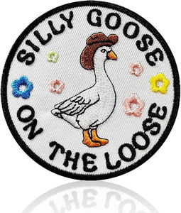 Custom Embroidery Patch Premium Fabric Threadwork Badge Wholesale Iron On Sew On for Jackets Hats <b>Backpacks</b> Clothing Decorative - Product Image 4